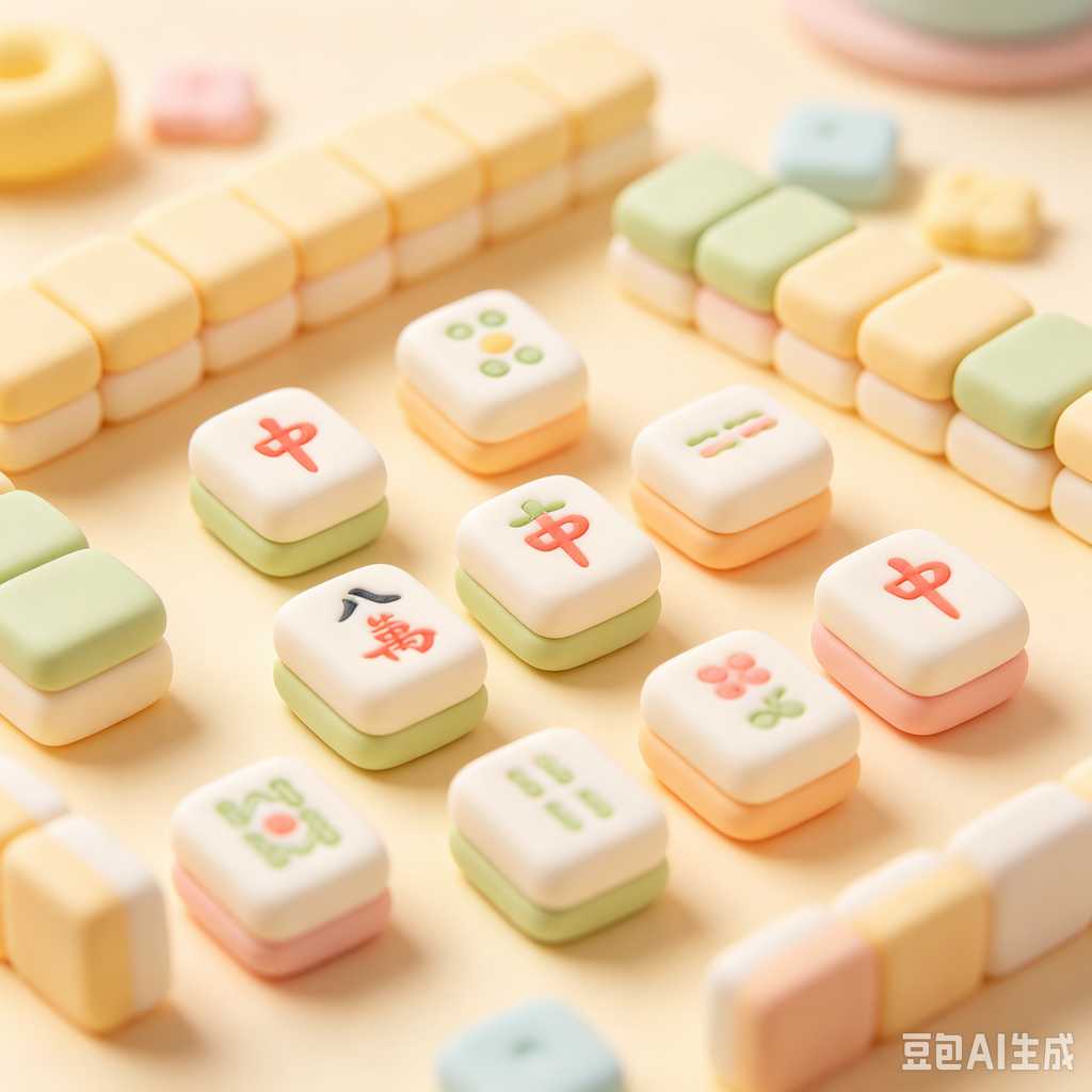mahjong rule card included