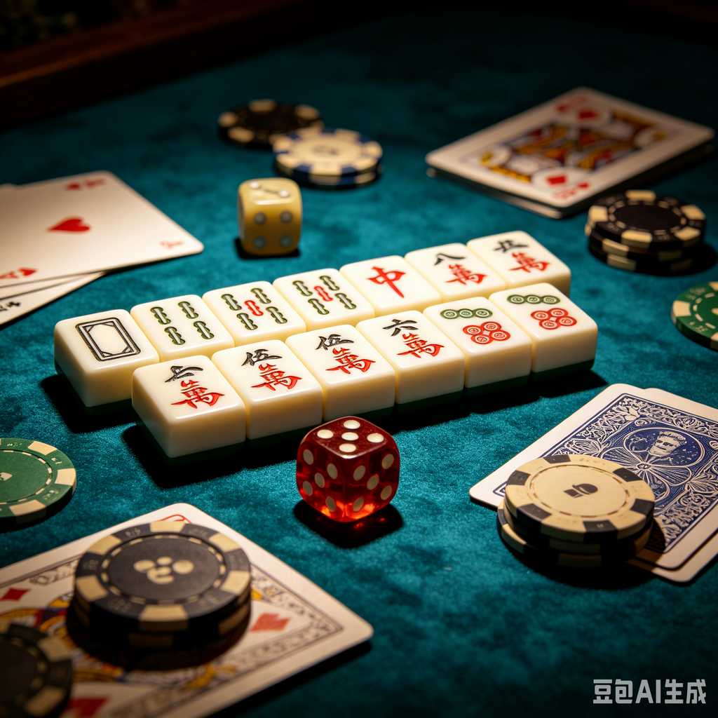 premium mahjong tile set