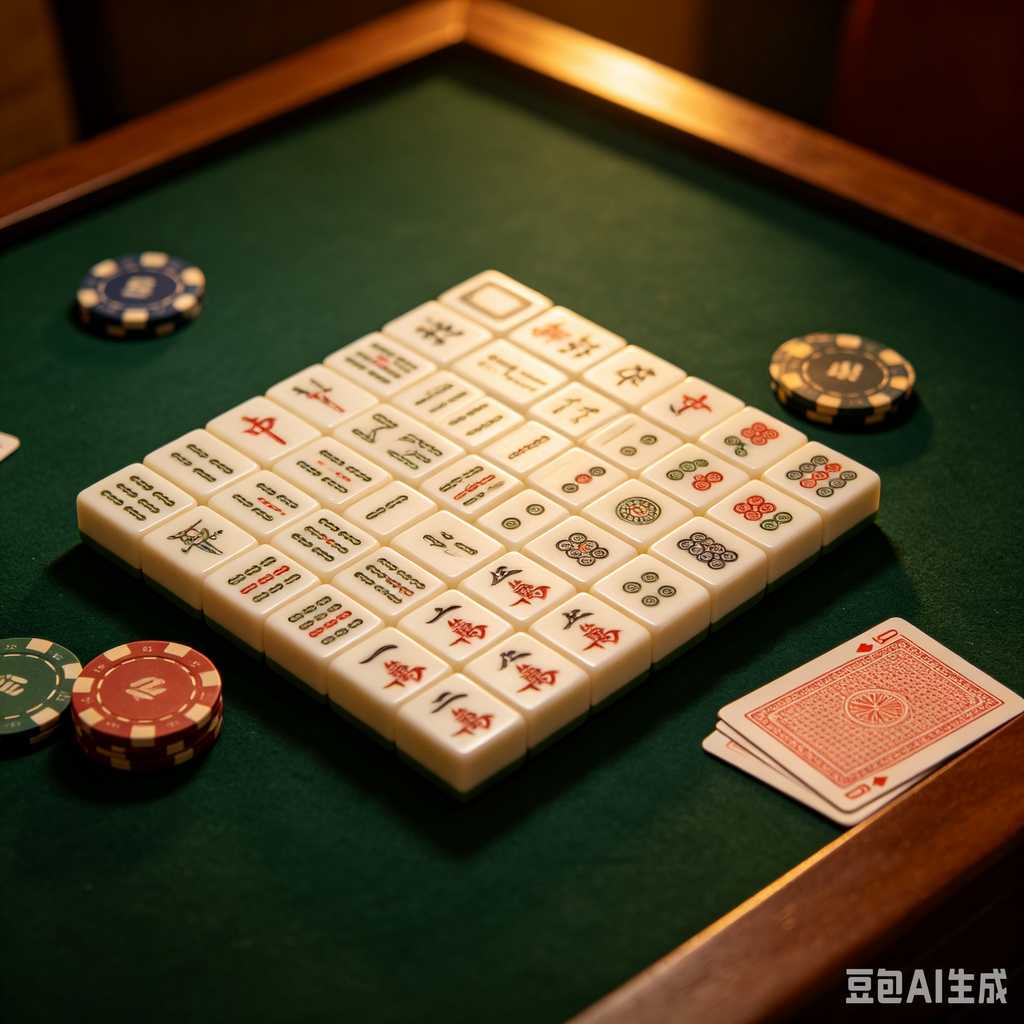 mah jongg set with carrying case
