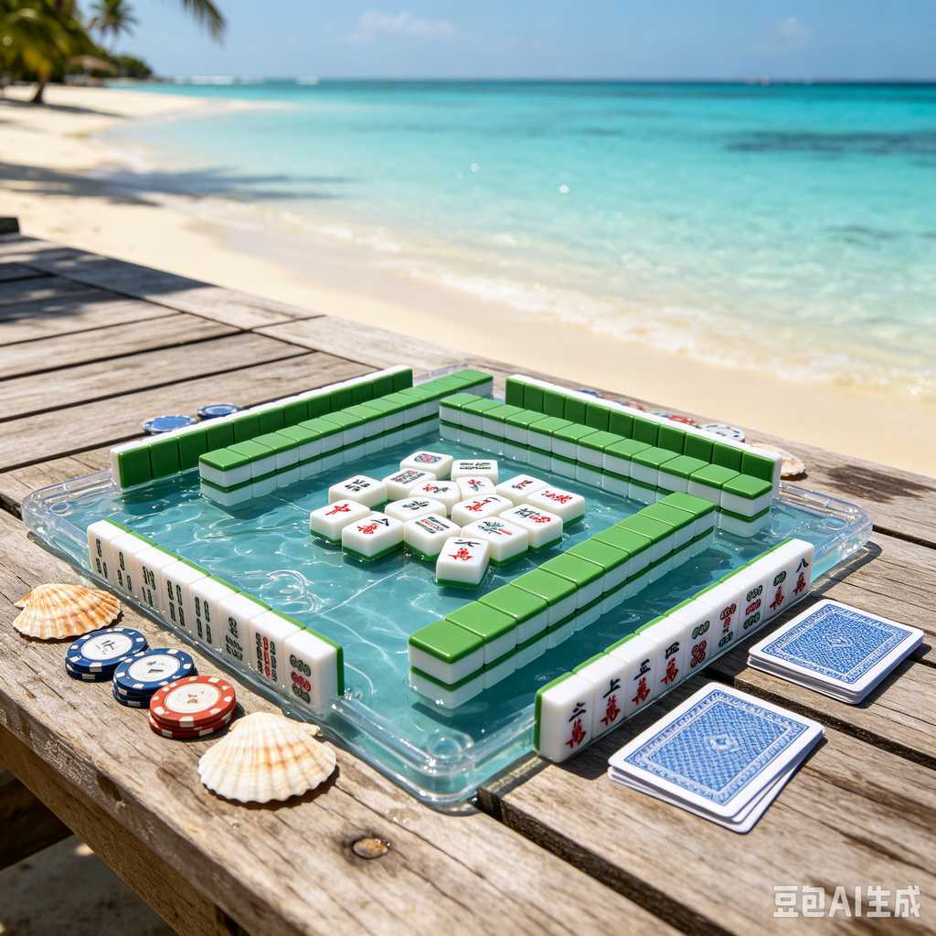 clear mini mahjong tiles portable